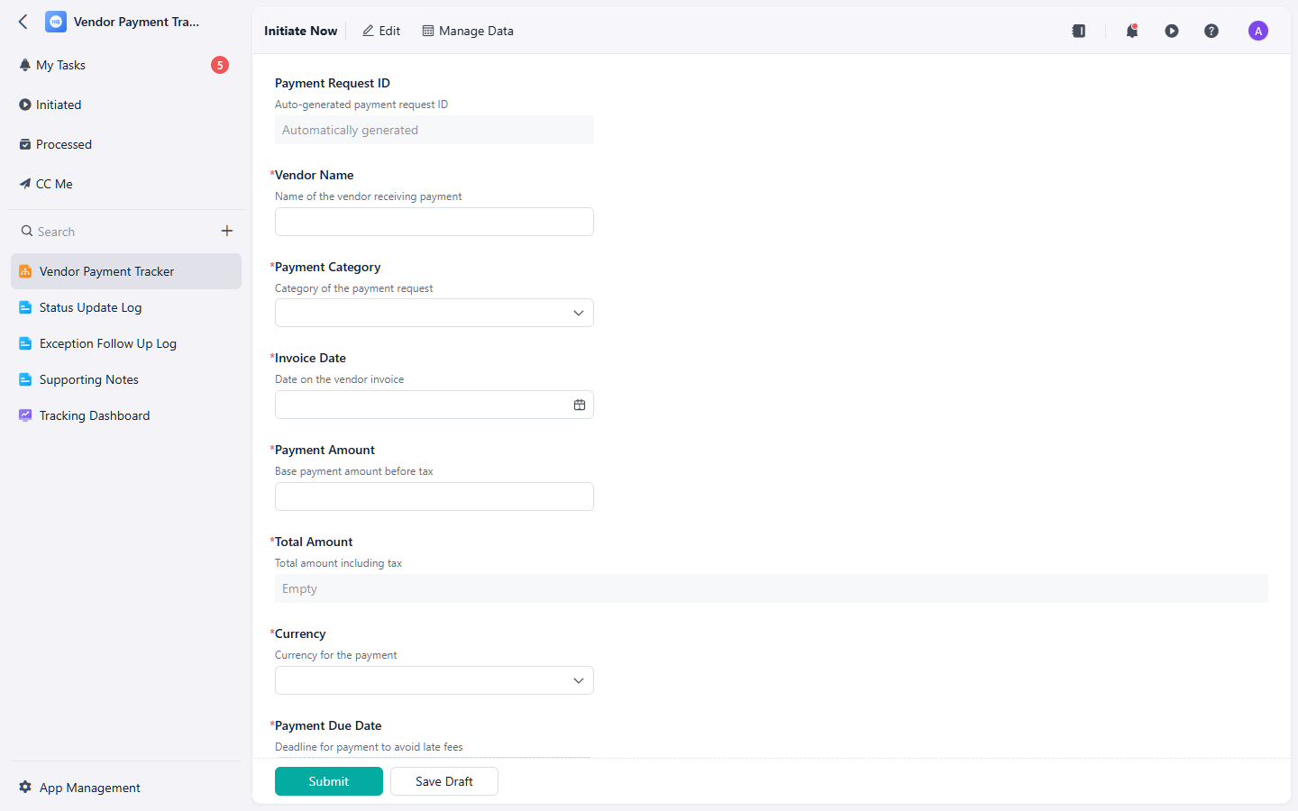 Vendor Payment Tracker Template | Live Status, Owners & Reminders
