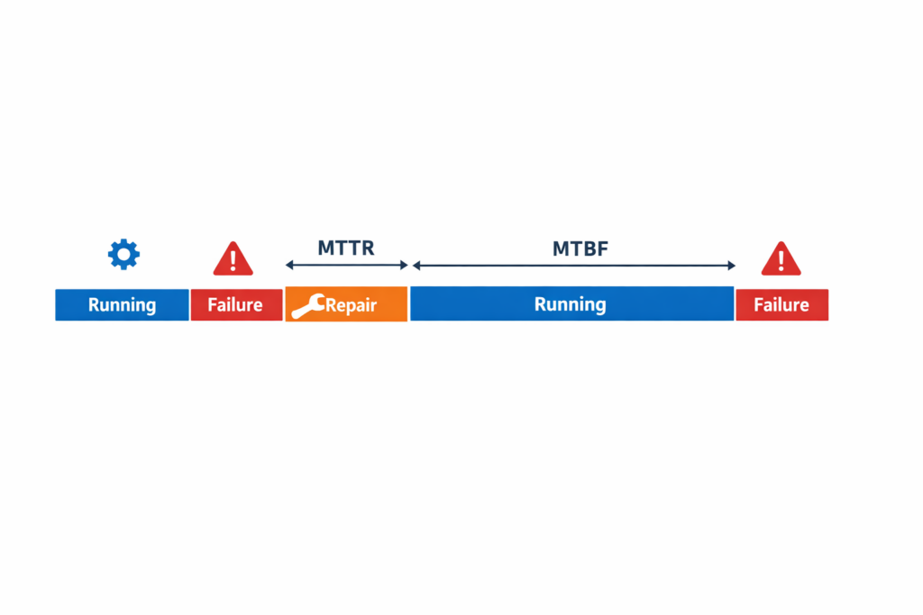 MTTR vs MTBF: Key Differences, Formulas, and How to Track Both - Jodoo Blog