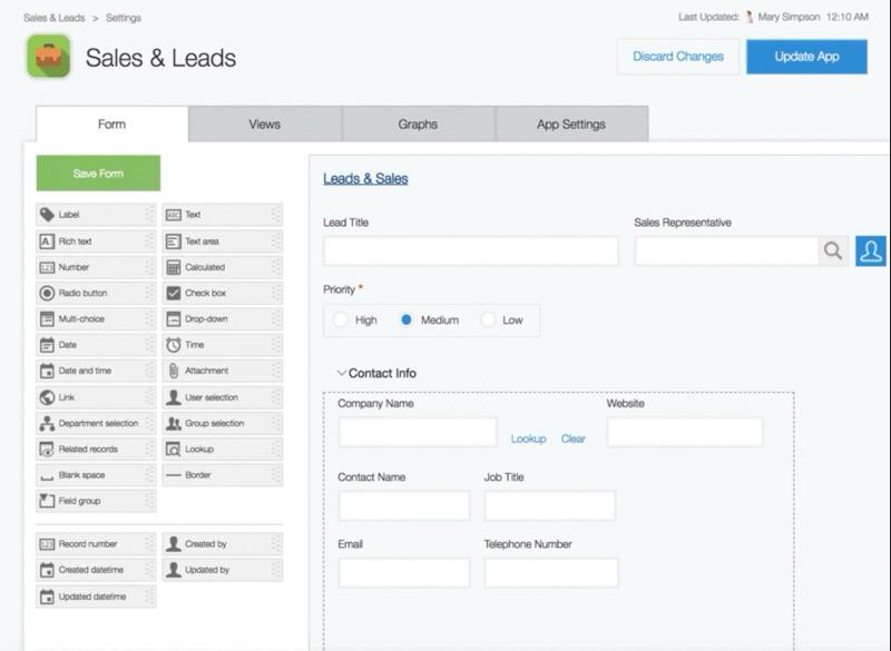 Kintone Database Software