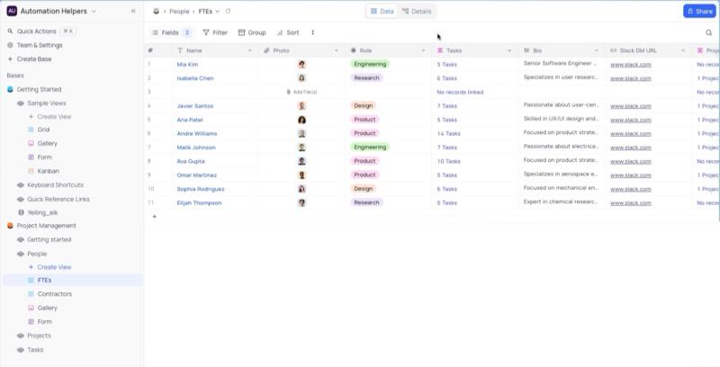NocoDB Database Software