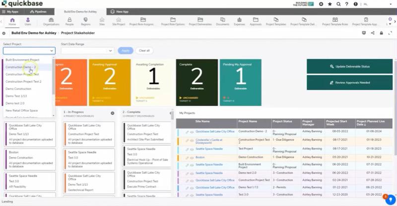 Quickbase Database Software