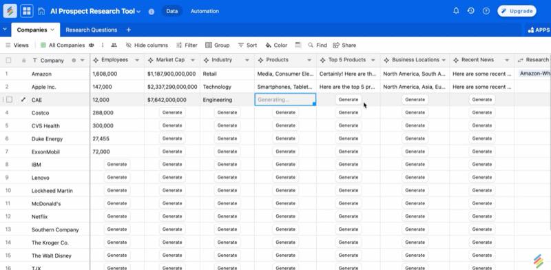 Stackby Database Software