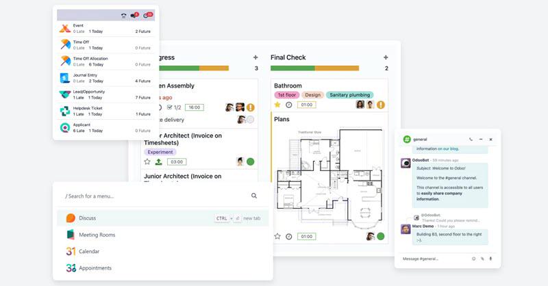 Quy trình làm việc Odoo