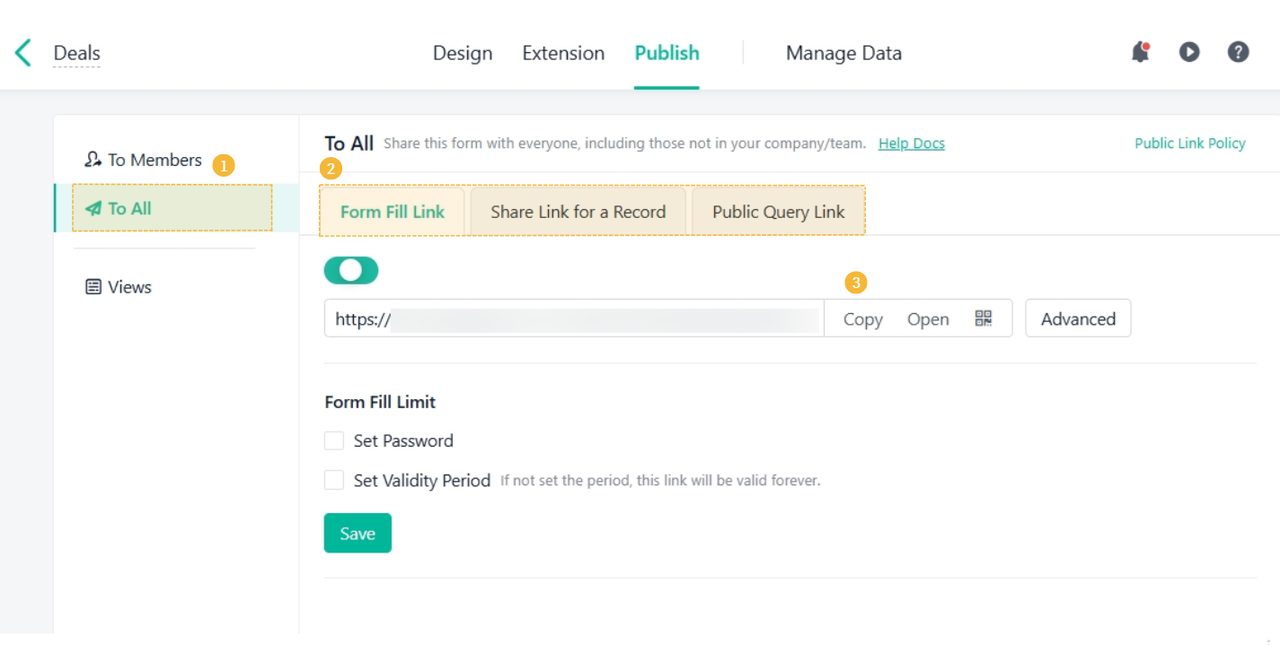 Create CRM System with No Code
